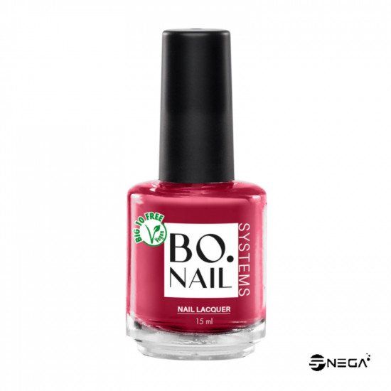 Nail VEGAN Lacquer 15 ml., BO 002  Color professional nail lacquer BO