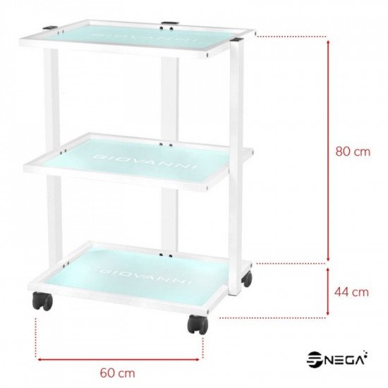 Cosmetic table cart 1040 Accessories and equipment