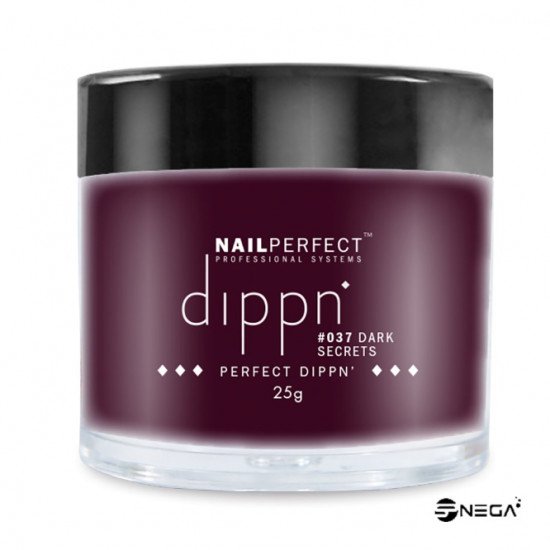 DIPPN Dark Secrets akrilni prah, 25gr Dippn prah za nohte