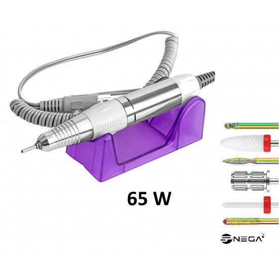 Brusilnik za manikuro in pedikuro ZS 601b z nastavki 65W Električni brusilniki za nohte