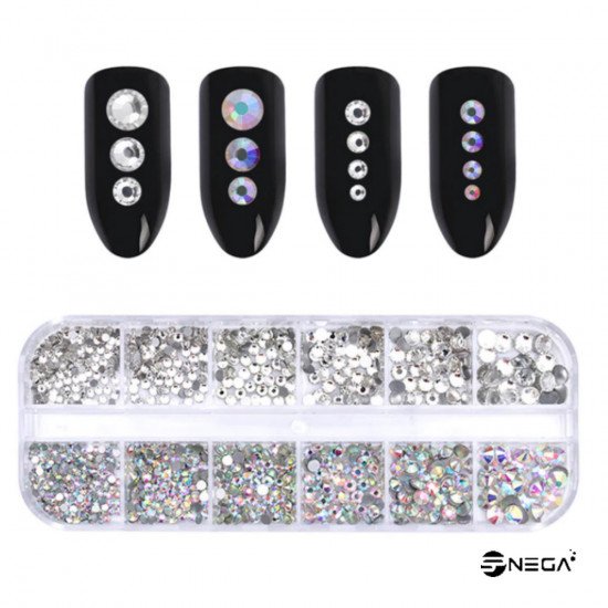  Nail Art Rhinestones For UV Gel Glitters Acrylic P994 Rhinestones for nails