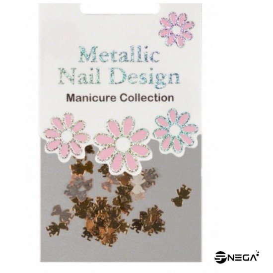 Metal ornaments for decorating the nail For UV Gel Glitters Acrylic Stamps, stencils and nail art