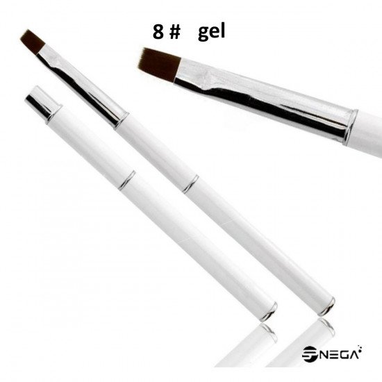 Brush for UV gel 8 BK Brushes for gel and nails