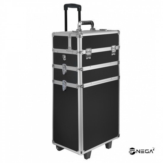 Beauty trolley -XL BLACK Cosmetics and equipment 