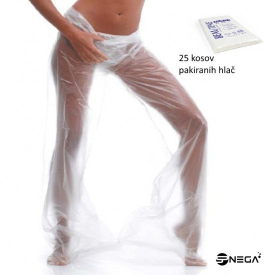 PANTS HIGH DENSITY POLYETHYLENE, 25 PIECES PACK Supplies for beauty and hair salons