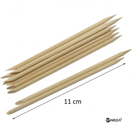  wooden manicure stick, 110 mm,  100 pcs Supplies for beauty and hair salons