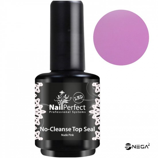 NP No-Cleanse Top Seal BABYBOOM Nude Pink, 15 ml  Tekućina za zaštitu i njegu nokta