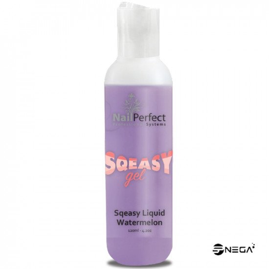 NP Sqeasy tekočina Watermelon 100ml Tekočine za nego in zaščito nohtov 